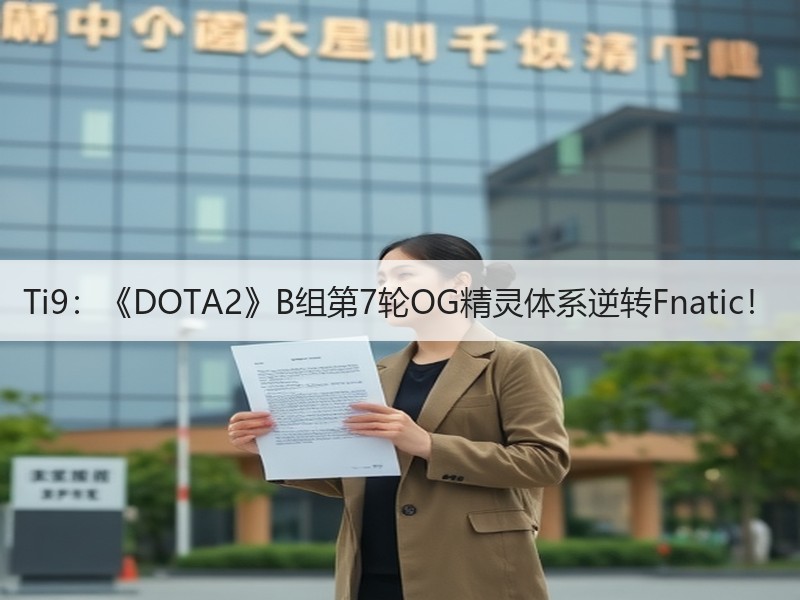 Ti9：《DOTA2》B组第7轮OG精灵体系逆转Fnatic！