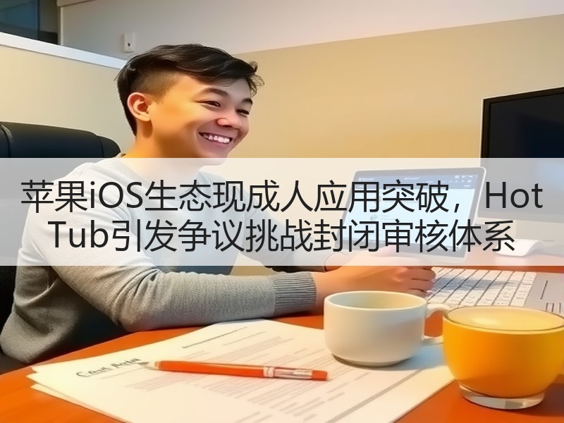苹果iOS生态现成人应用突破，Hot Tub引发争议挑战封闭审核体系