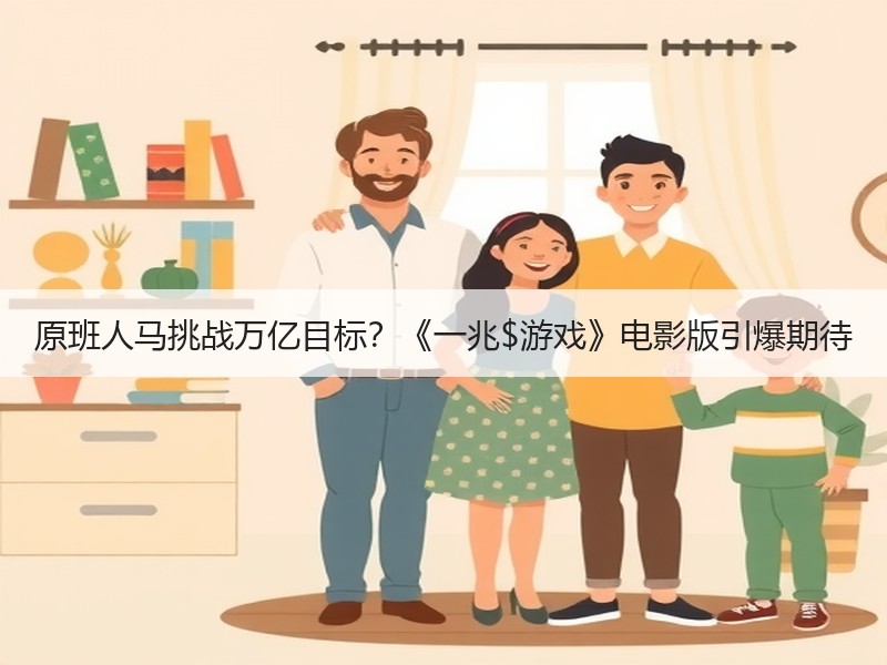原班人马挑战万亿目标？《一兆$游戏》电影版引爆期待
