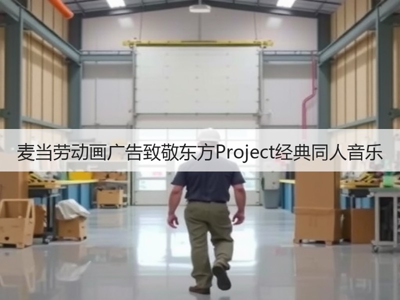 麦当劳动画广告致敬东方Project经典同人音乐