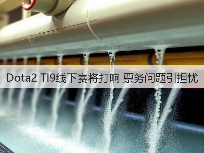 Dota2 TI9线下赛将打响 票务问题引担忧