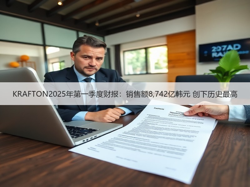 KRAFTON2025年第一季度财报：销售额8,742亿韩元 创下历史最高