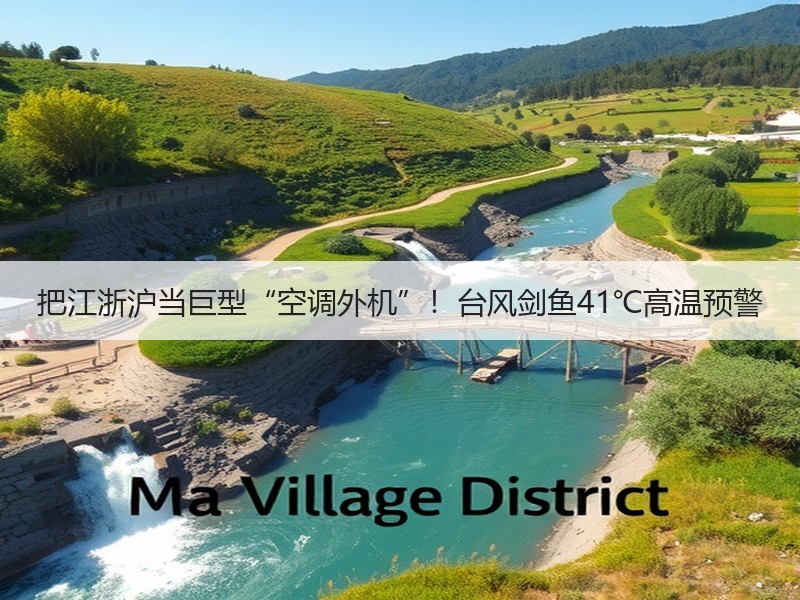 把江浙沪当巨型“空调外机”！台风剑鱼41℃高温预警
