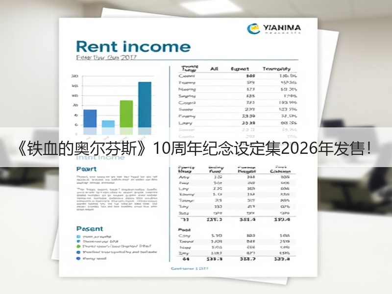 《铁血的奥尔芬斯》10周年纪念设定集2026年发售！