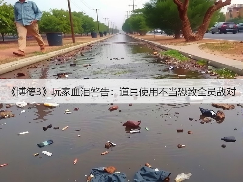 《博德3》玩家血泪警告：道具使用不当恐致全员敌对