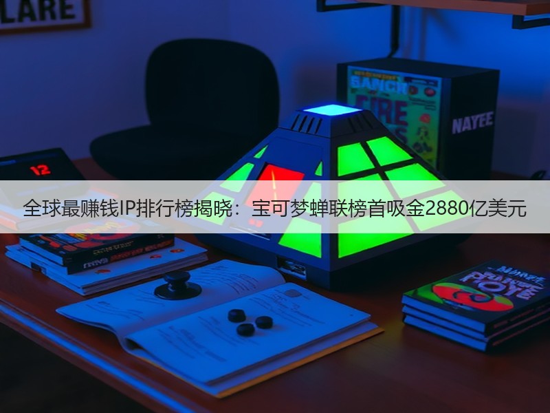 全球最赚钱IP排行榜揭晓：宝可梦蝉联榜首吸金2880亿美元