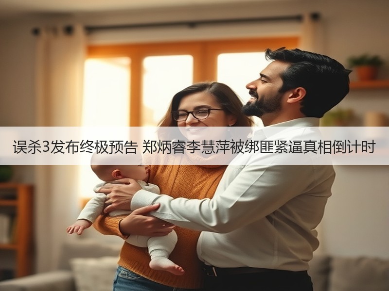 误杀3发布终极预告 郑炳睿李慧萍被绑匪紧逼真相倒计时