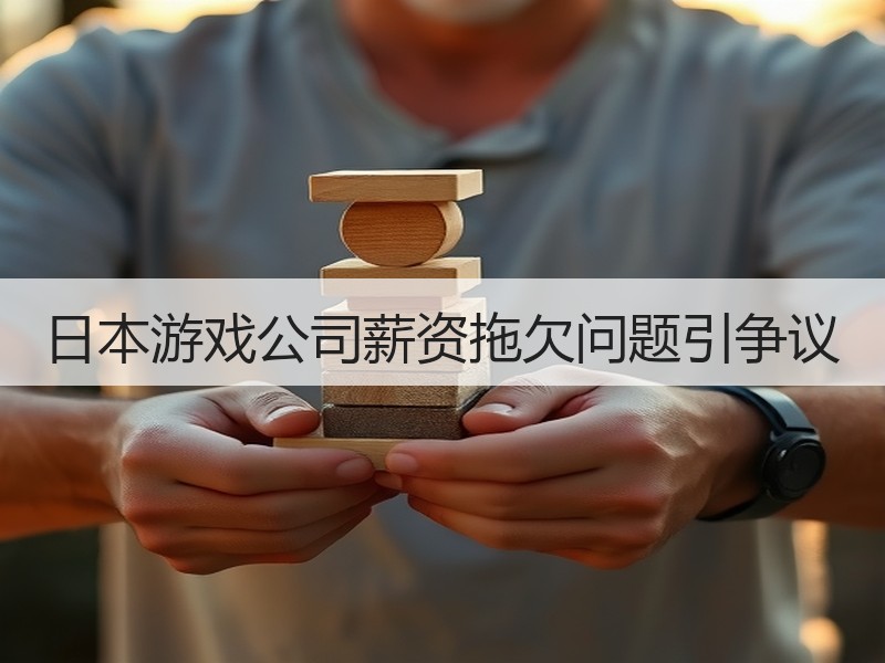 日本游戏公司薪资拖欠问题引争议