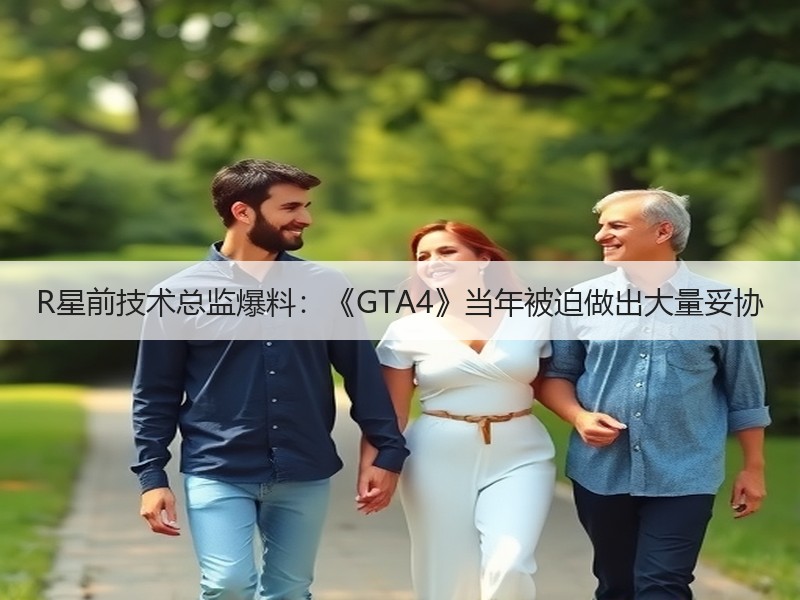 R星前技术总监爆料：《GTA4》当年被迫做出大量妥协