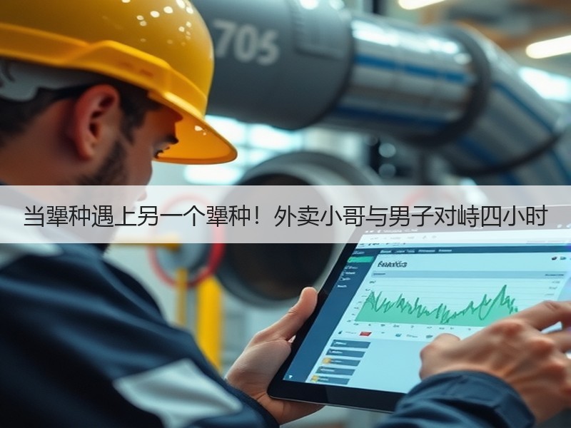 当犟种遇上另一个犟种！外卖小哥与男子对峙四小时