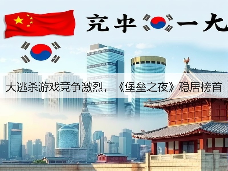 大逃杀游戏竞争激烈，《堡垒之夜》稳居榜首
