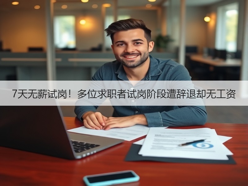7天无薪试岗！多位求职者试岗阶段遭辞退却无工资
