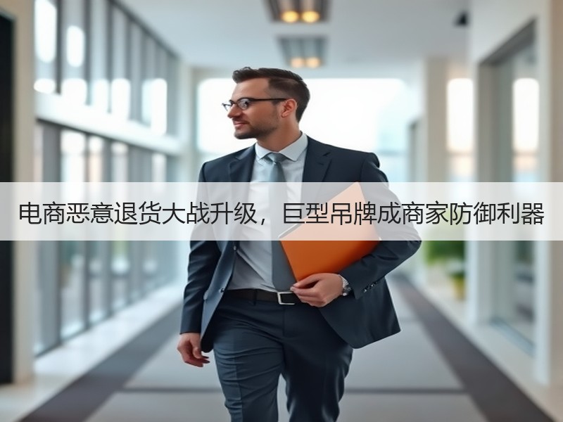 电商恶意退货大战升级，巨型吊牌成商家防御利器