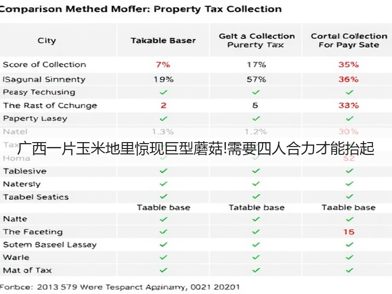 广西一片玉米地里惊现巨型蘑菇!需要四人合力才能抬起