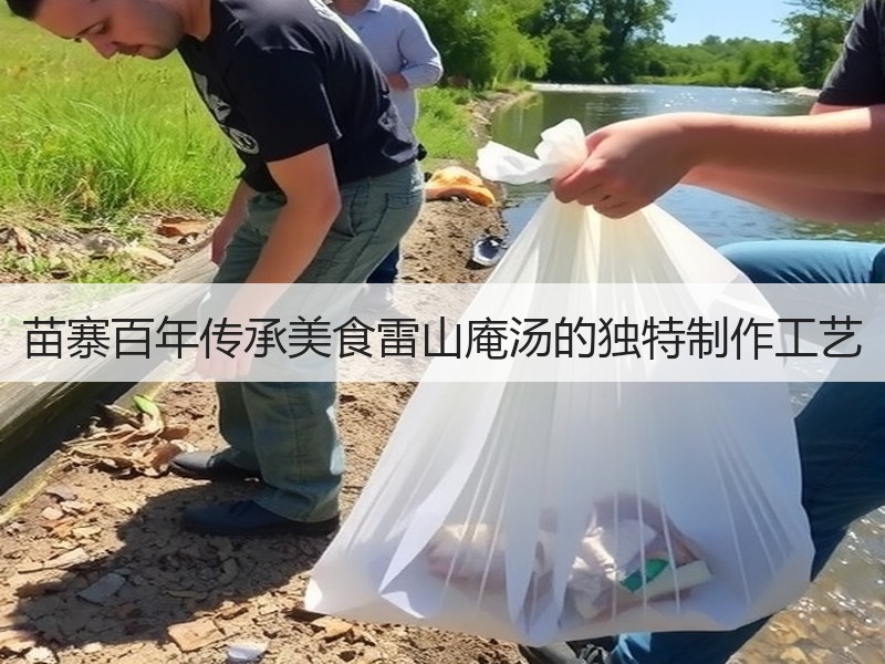 苗寨百年传承美食雷山庵汤的独特制作工艺