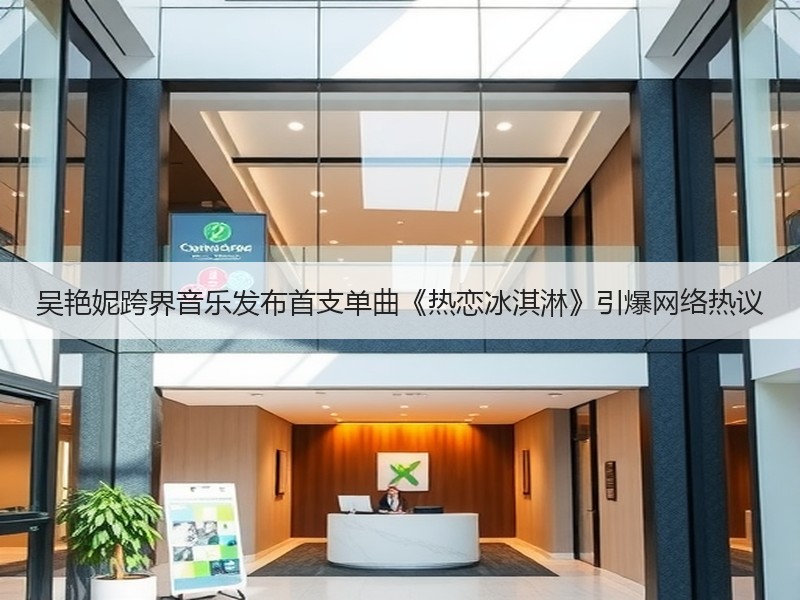 吴艳妮跨界音乐发布首支单曲《热恋冰淇淋》引爆网络热议