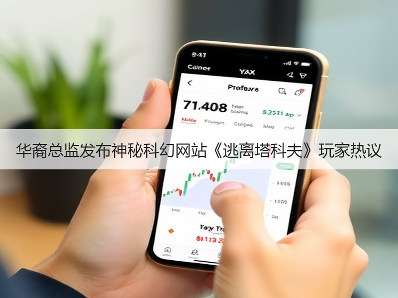 华裔总监发布神秘科幻网站《逃离塔科夫》玩家热议