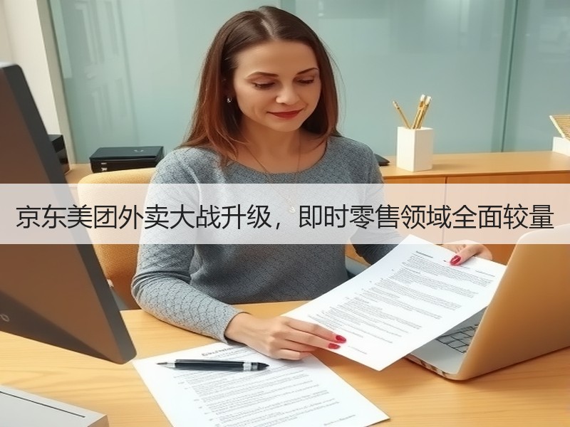 京东美团外卖大战升级，即时零售领域全面较量