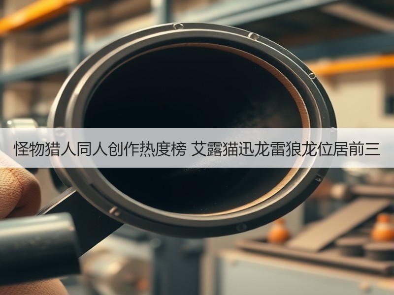 怪物猎人同人创作热度榜 艾露猫迅龙雷狼龙位居前三