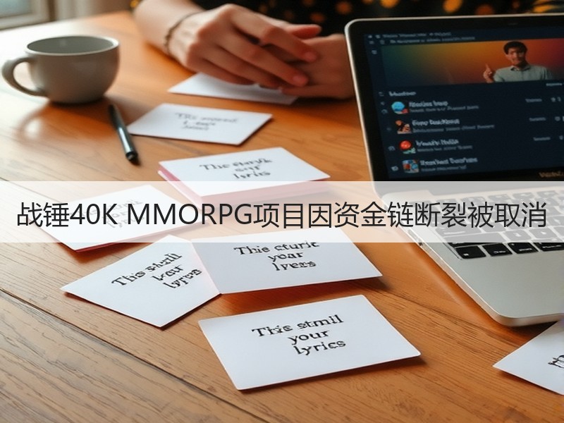 战锤40K MMORPG项目因资金链断裂被取消