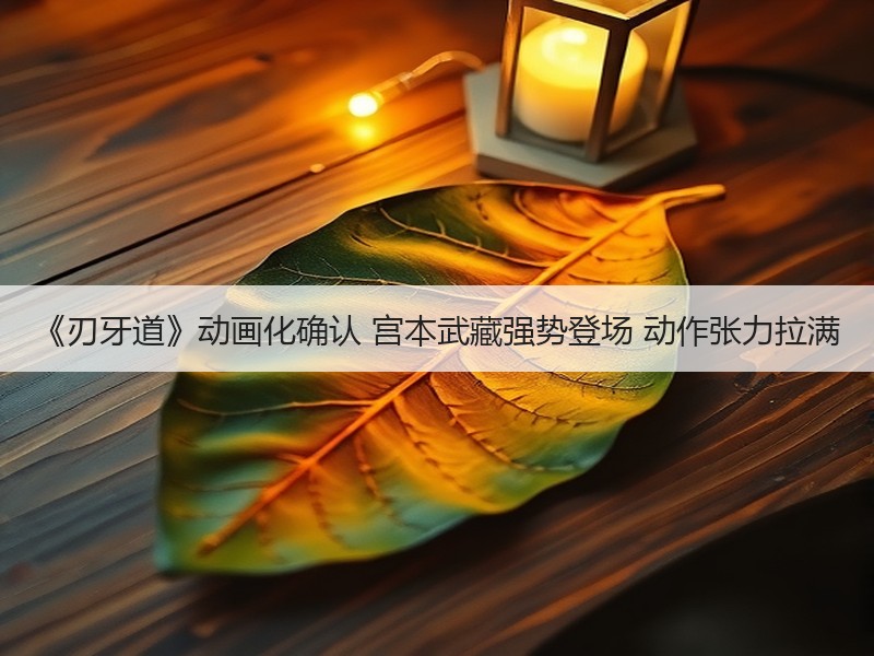 《刃牙道》动画化确认 宫本武藏强势登场 动作张力拉满