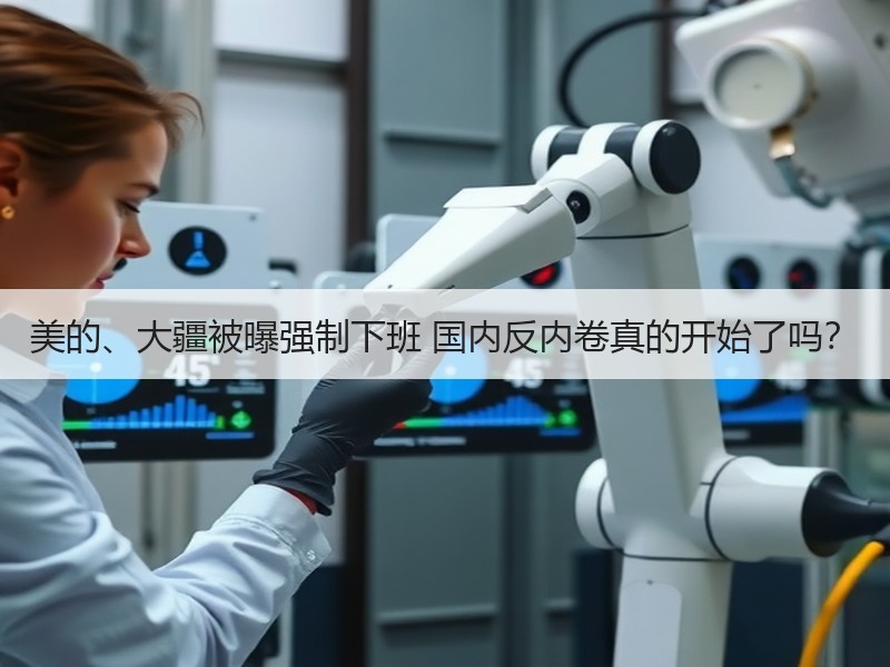 美的、大疆被曝强制下班 国内反内卷真的开始了吗？