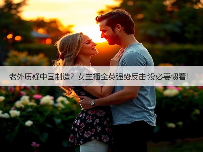 老外质疑中国制造？女主播全英强势反击:没必要惯着！