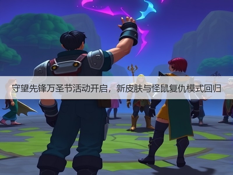 守望先锋万圣节活动开启，新皮肤与怪鼠复仇模式回归