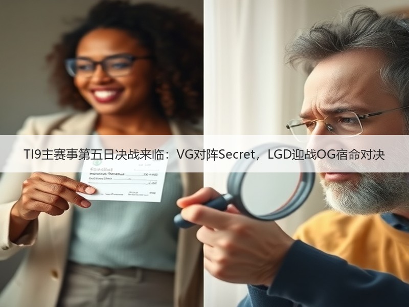 TI9主赛事第五日决战来临：VG对阵Secret，LGD迎战OG宿命对决