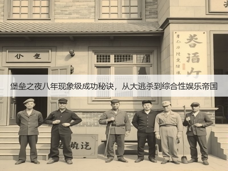 堡垒之夜八年现象级成功秘诀，从大逃杀到综合性娱乐帝国