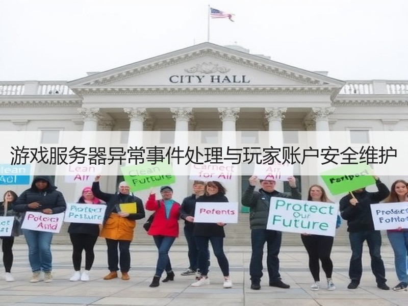 游戏服务器异常事件处理与玩家账户安全维护