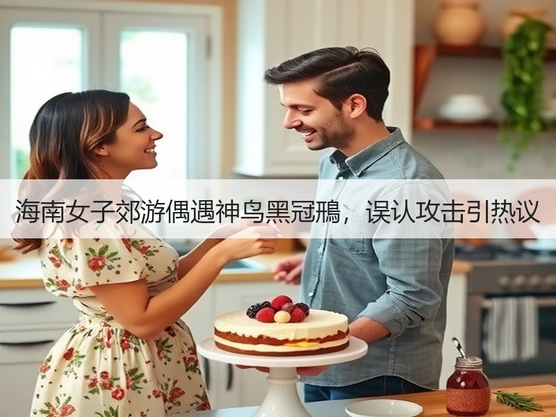 海南女子郊游偶遇神鸟黑冠鳽，误认攻击引热议