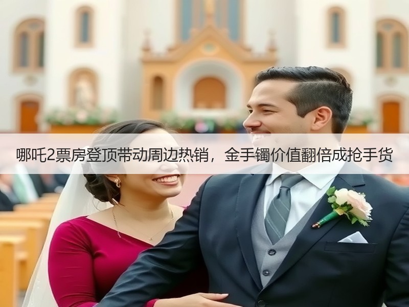 哪吒2票房登顶带动周边热销，金手镯价值翻倍成抢手货