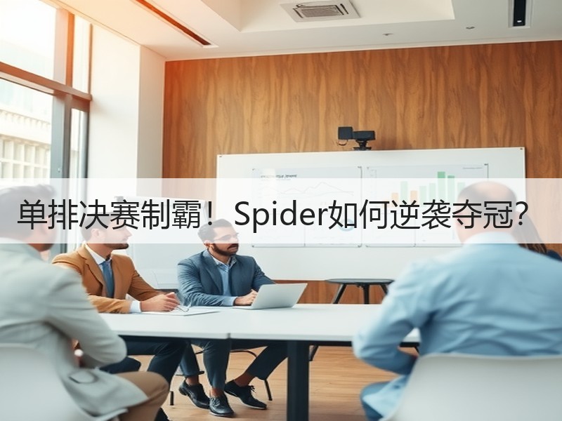 单排决赛制霸！Spider如何逆袭夺冠？