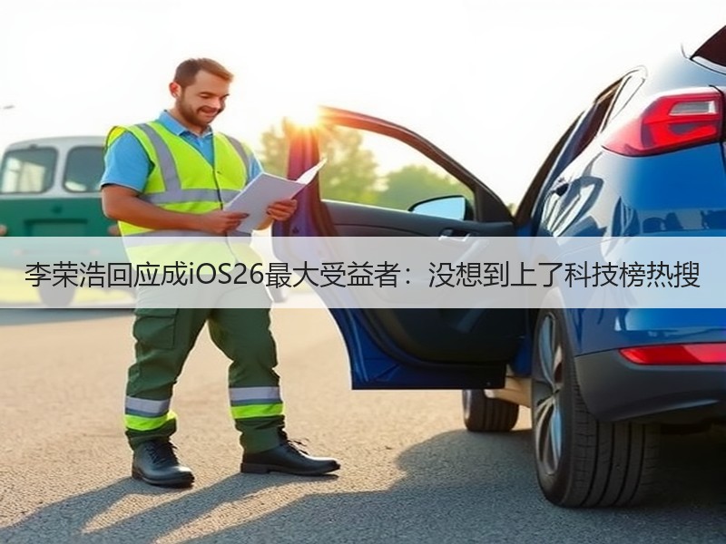 李荣浩回应成iOS26最大受益者：没想到上了科技榜热搜