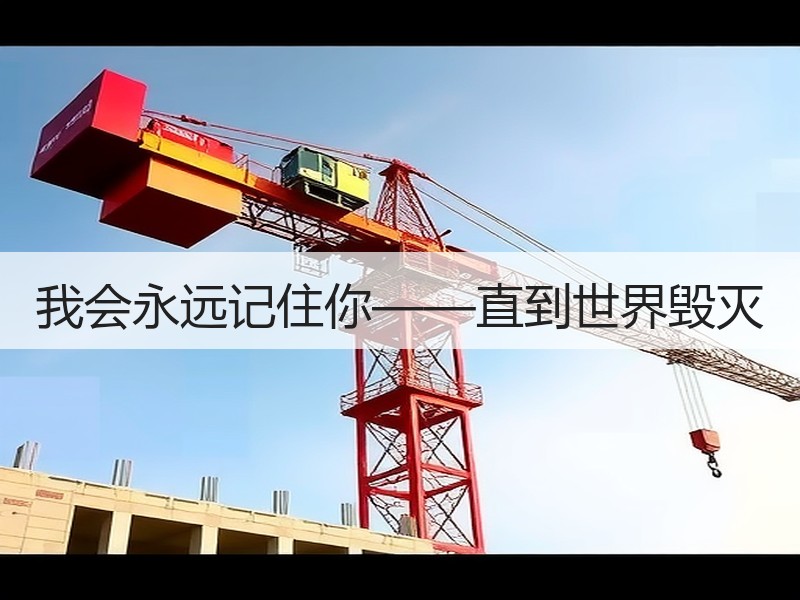 我会永远记住你——直到世界毁灭