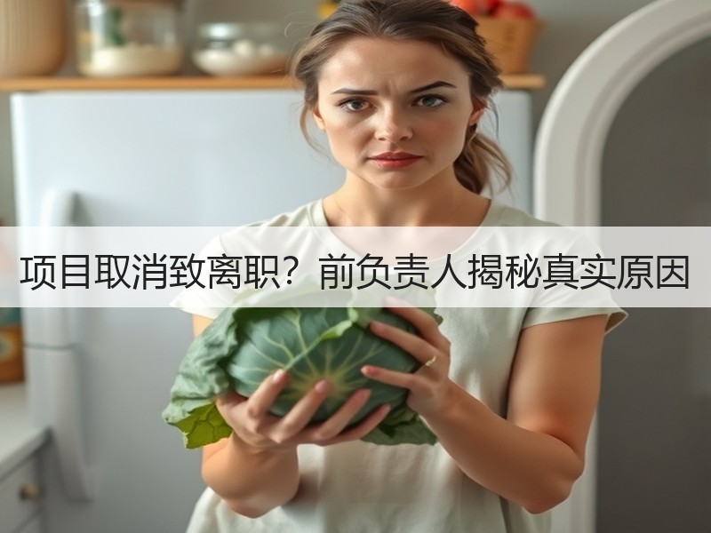 项目取消致离职？前负责人揭秘真实原因