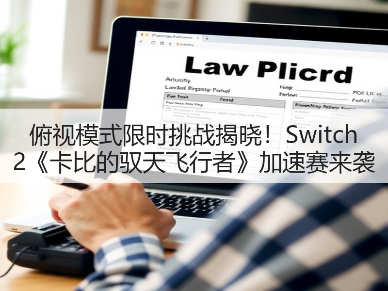 俯视模式限时挑战揭晓！Switch 2《卡比的驭天飞行者》加速赛来袭