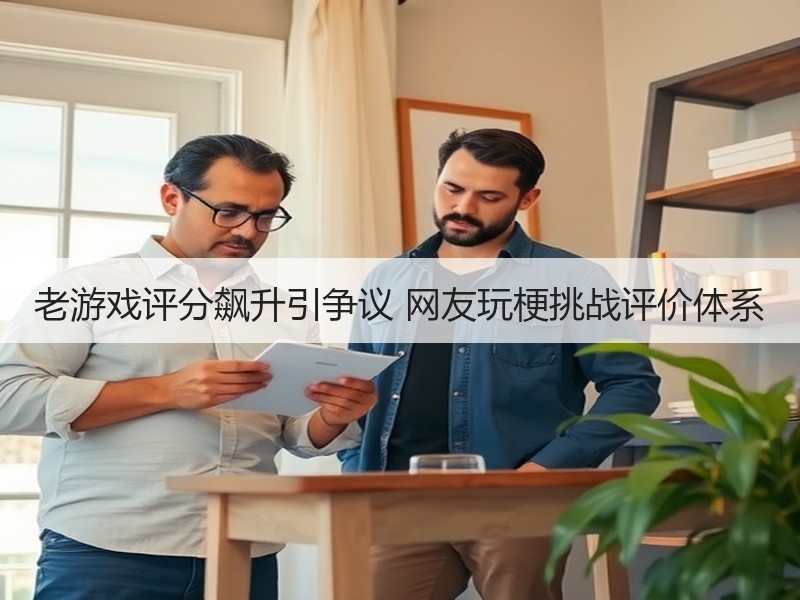 老游戏评分飙升引争议 网友玩梗挑战评价体系