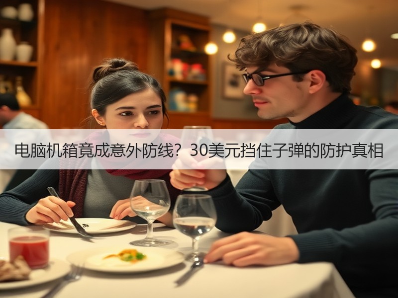 电脑机箱竟成意外防线？30美元挡住子弹的防护真相