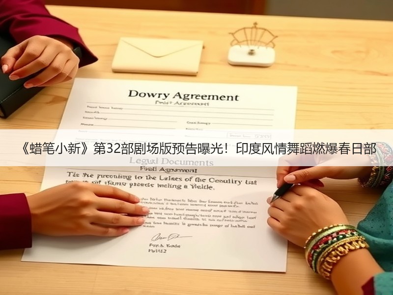 《蜡笔小新》第32部剧场版预告曝光！印度风情舞蹈燃爆春日部