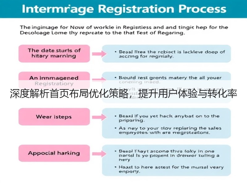 深度解析首页布局优化策略，提升用户体验与转化率