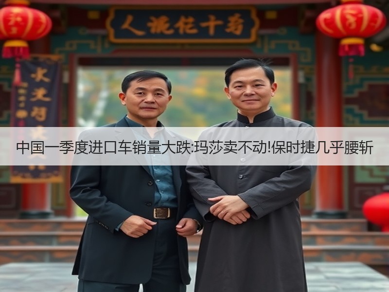 中国一季度进口车销量大跌:玛莎卖不动!保时捷几乎腰斩