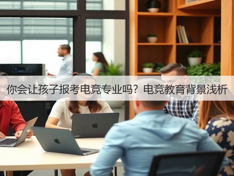 你会让孩子报考电竞专业吗？电竞教育背景浅析