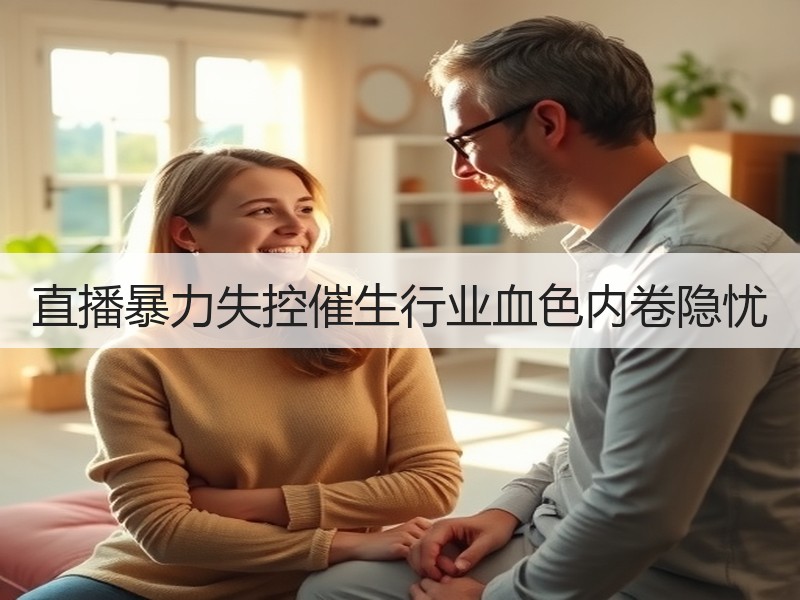 直播暴力失控催生行业血色内卷隐忧
