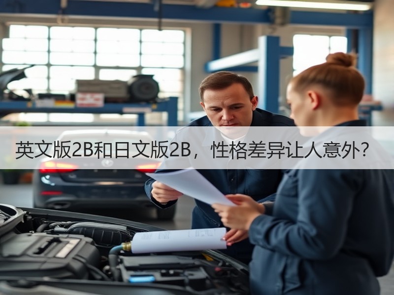 英文版2B和日文版2B，性格差异让人意外？
