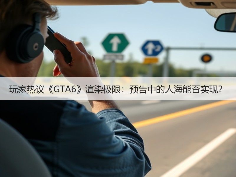 玩家热议《GTA6》渲染极限：预告中的人海能否实现？