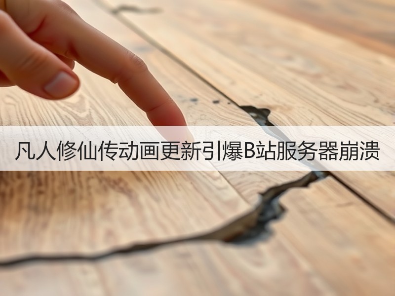 凡人修仙传动画更新引爆B站服务器崩溃