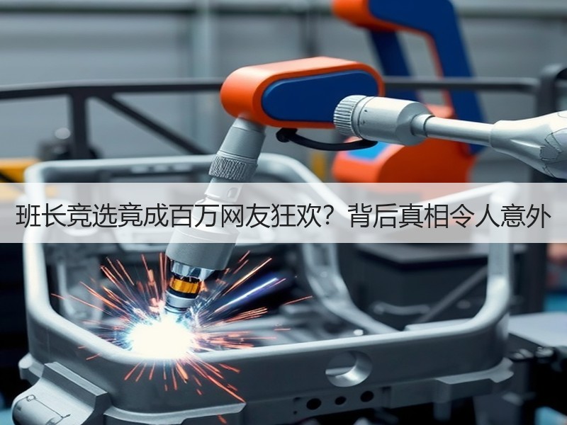 班长竞选竟成百万网友狂欢？背后真相令人意外