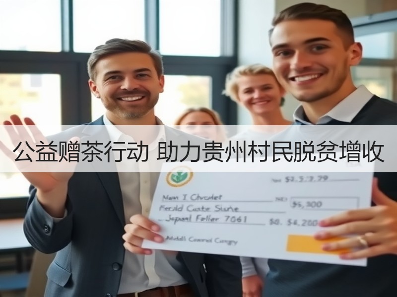 公益赠茶行动 助力贵州村民脱贫增收
